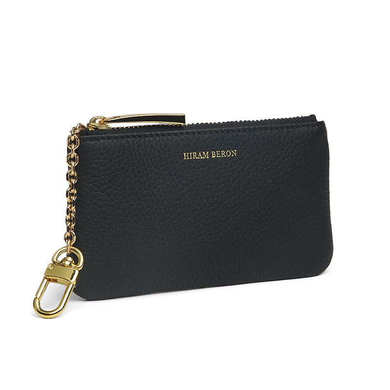 Key Chain Case - Top Grain Pebble Pattern Cow Leather from China