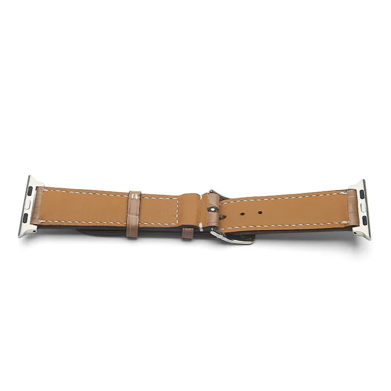 the lining of the watch strap