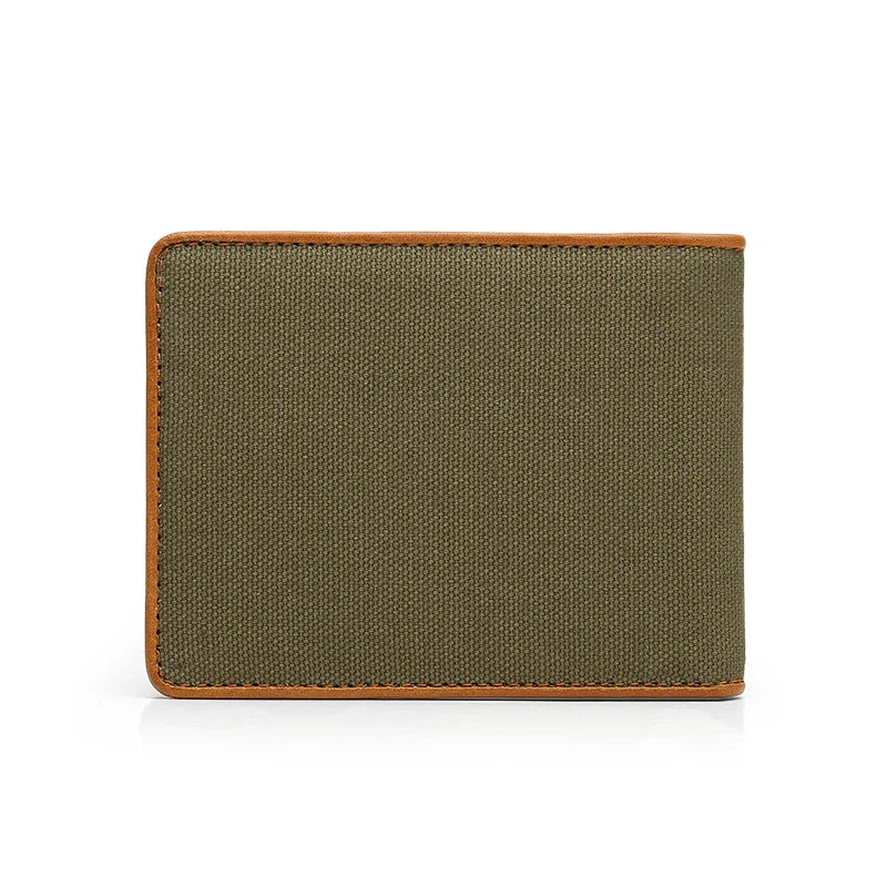 the back of the green wallet