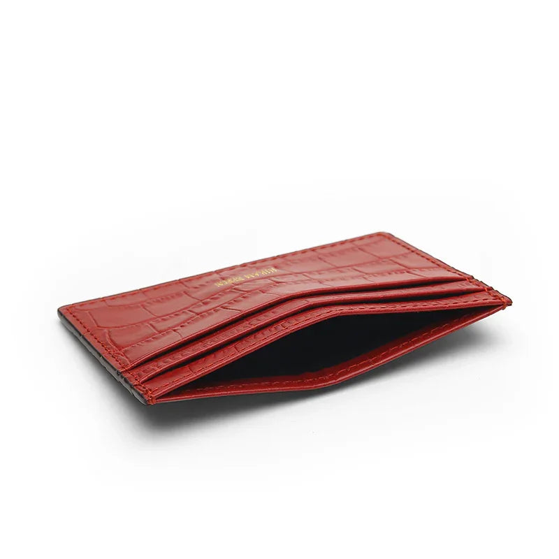 detail of the top pocket for the red card holder