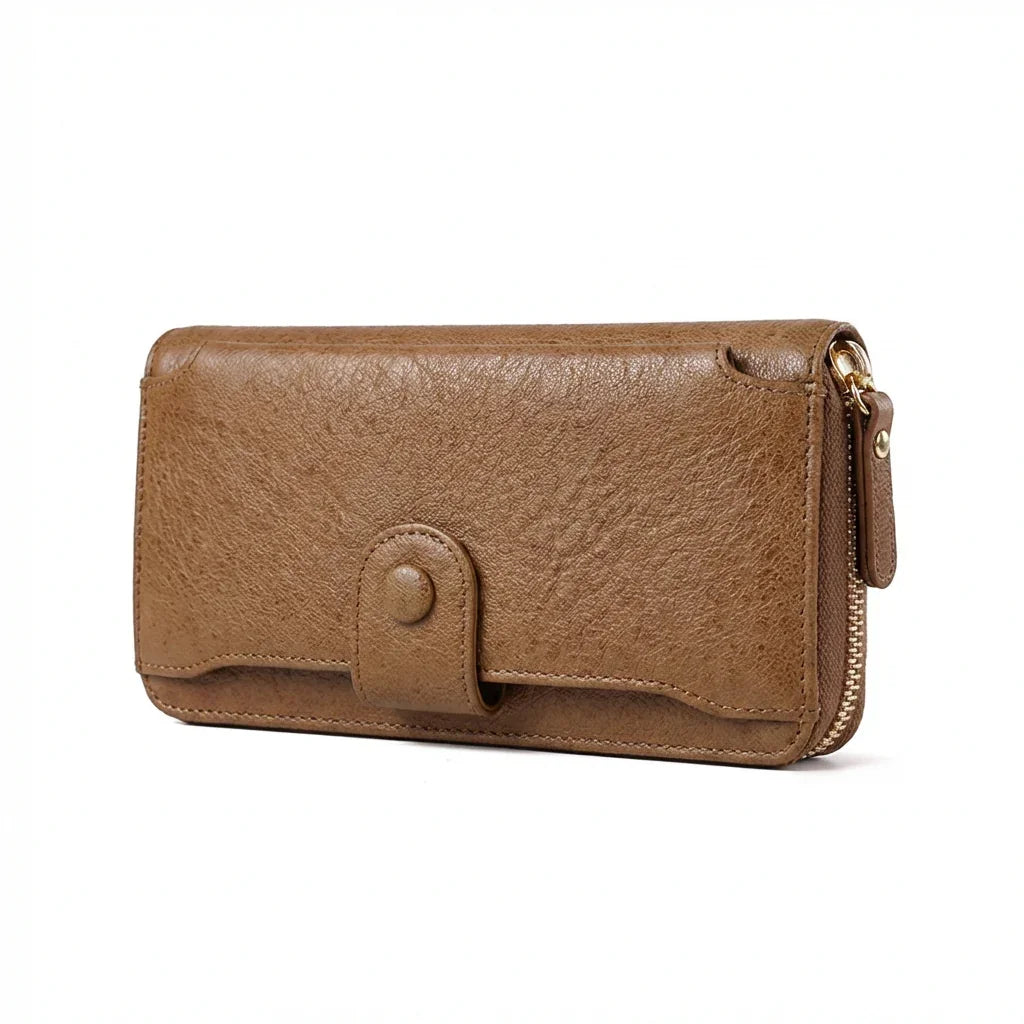 Purse Wallet Women - Top Grain Italian Vegetable Tanned Leather