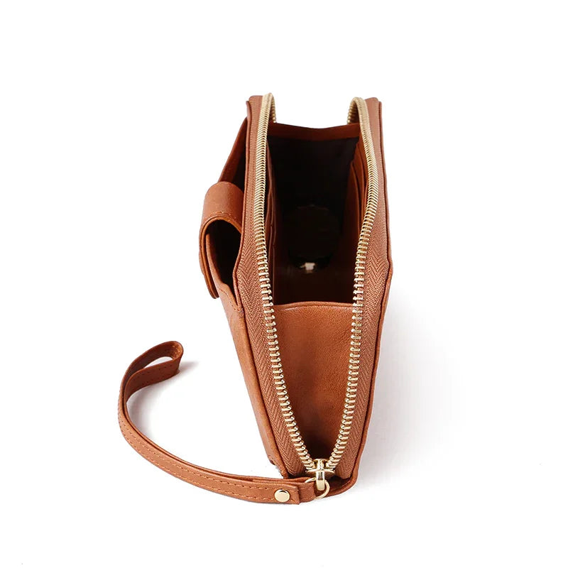 Purse Wallet Women - Top Grain Italian Vegetable Tanned Leather