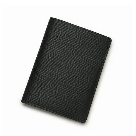epi leather pattern passport holder
