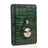 Slim Green Embossed Crocodile Pattern Card Wallet RFID Blocking with white background