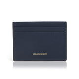 Card Case-Epsom Pattern Top Grain Leather from Italy