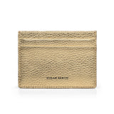 Card Case - Pebble Pattern Top Grain Leather from Italy