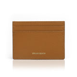 Card Case-Epsom Pattern Top Grain Leather from Italy