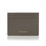 Card Case-Epsom Pattern Top Grain Leather from Italy