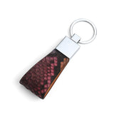 Key Fob - Genuine Python Skin from Italy
