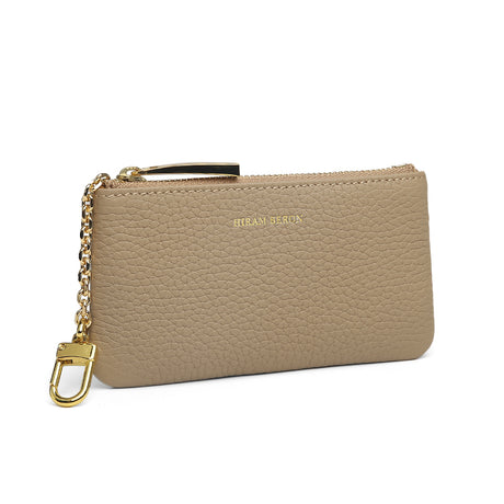 Key Chain Case - Top Grain Pebble Pattern Cow Leather from China