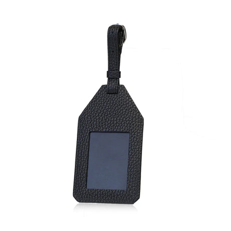the back of the airtag luggage tag