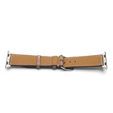 the lining of the watch strap