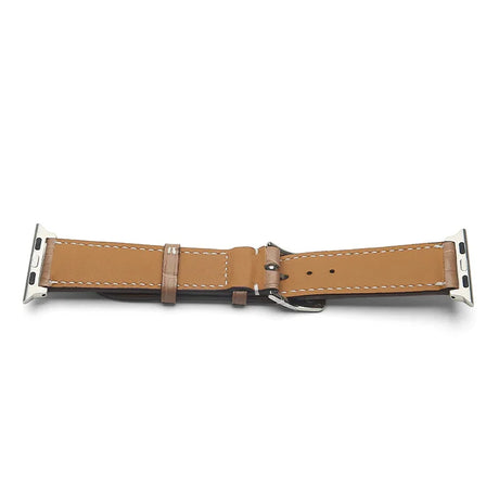 the lining of the watch strap
