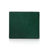 the back of the green men wallet