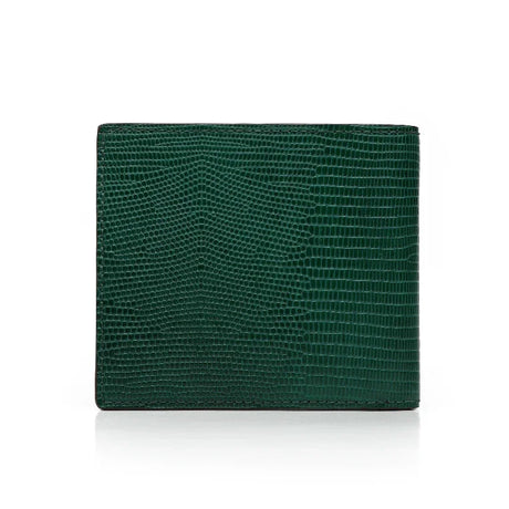 the back of the green men wallet