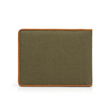 the back of the green wallet