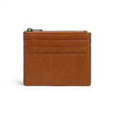 Full Grain Italian Vegetable Tanned Leather Zipper Case