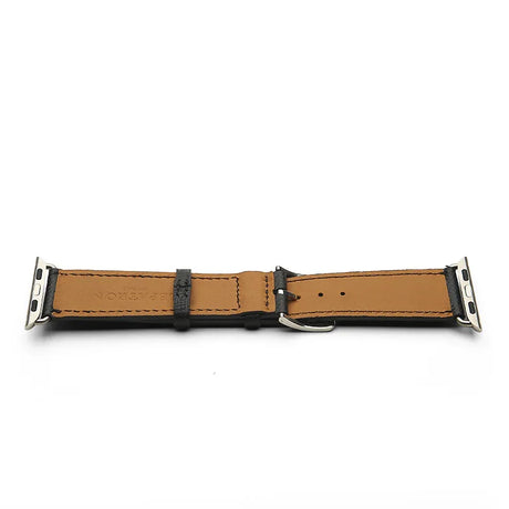 the lining of the watch strap
