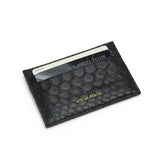 Card Case - Black Python Skin