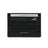 black crocodile pattern leather card holder