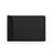 Black leather money clip card wallet on a white background