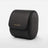 black pebble leather watch roll case