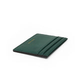 close-up of the edge of the green card holder