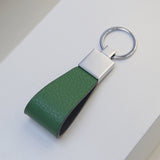 Key Fob - Top Grain Italian Pebble Cow Leather