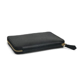 the close-up of the edge for the passport wallet