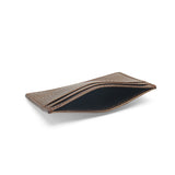 Card Case - Pebble Pattern Top Grain Leather from Italy