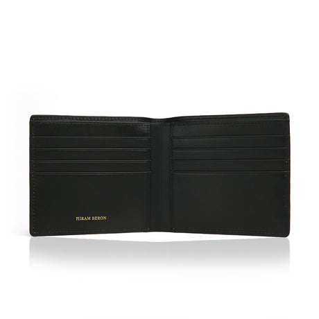 Men Leather Wallet - EPI Pattern Top Grain Cow Leather