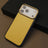 Yellow France Goatskin iPhone Case