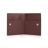 Card Wallet - Full Grain Aligator Pattern Calfskin from Italy