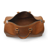 zipper is opening for the weekender bag