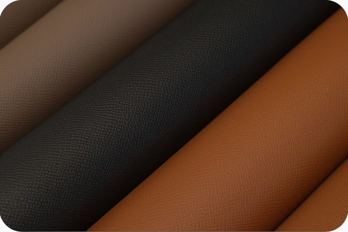 epsom calfskin from France, top grain leather