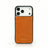 orange lizard pattern iphone 17 pro max case with white background on it