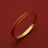 Luxury gold bangle with red crocodile texture, elegant women's jewelry on deep red background