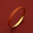 Luxury gold bangle with orange textured inlay, sleek design for elegant wristwear