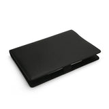 black leather notebook cover A5