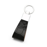 Key Fob - Italian Calfskin with Crocodile Pattern