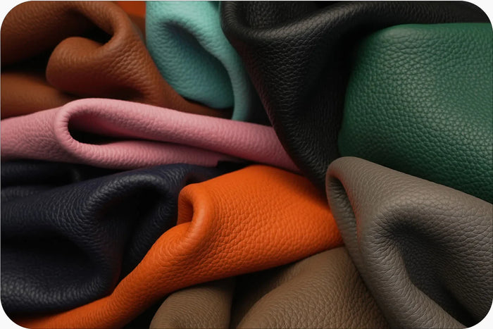 High-grade Chinese pebble pattern soft leather, soft and thick,best for card holder,wallets,phone case,bags,passport holder,watch boxes - Hiram Beron Boutique Leather Sourcing