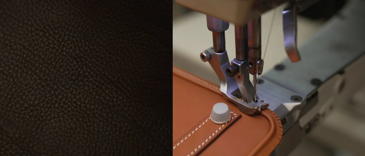 Hiram Beron: Professional leather goods dropshipping and white label services with 1-unit custom logo branding for global e-commerce partners