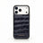navy blue crocodile pattern iphone 17 pro max case