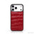 vivi red crocodile pattern iphone 17 pro max case